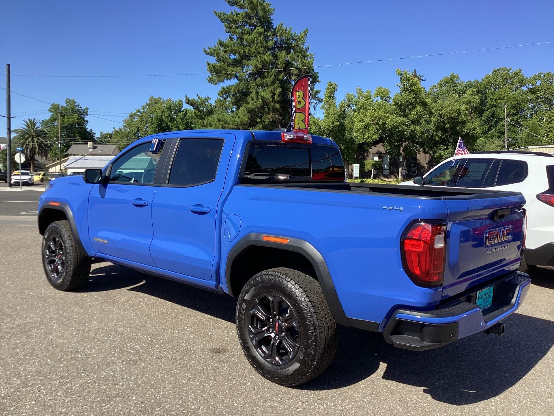 2025 GMC Canyon — rear three-quarter view