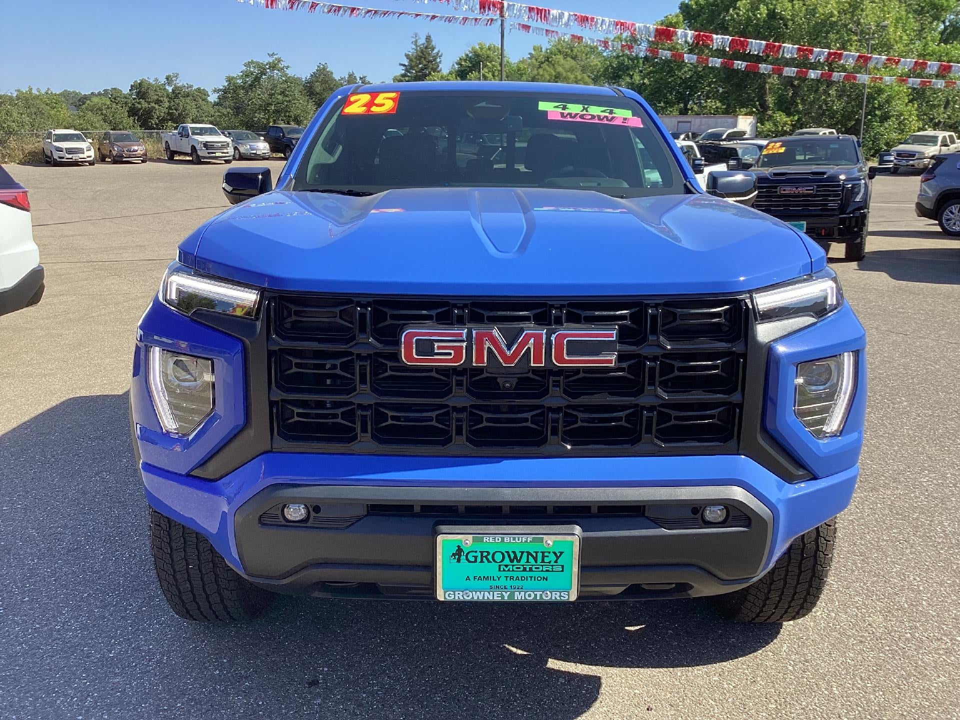 2025 GMC Canyon — interior view